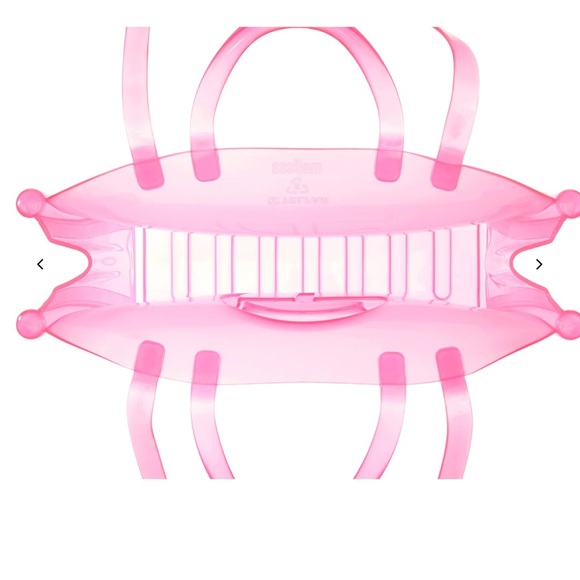 Melissa X TELFAR Large Jelly Shopper Pink - Picture 5 of 5
